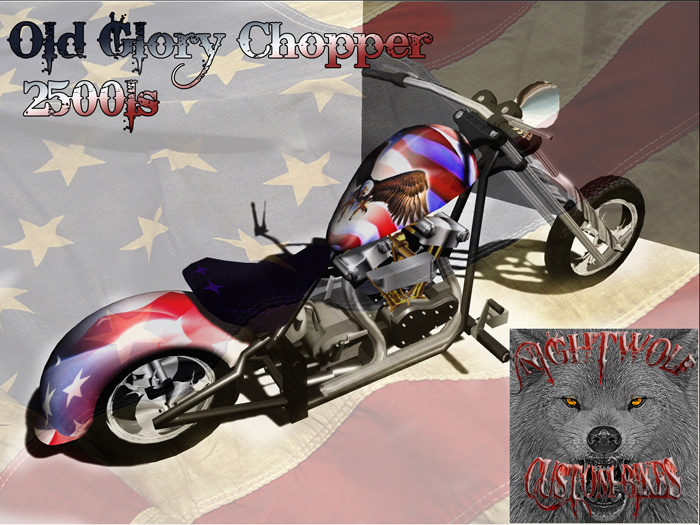 adult old glory Chopper