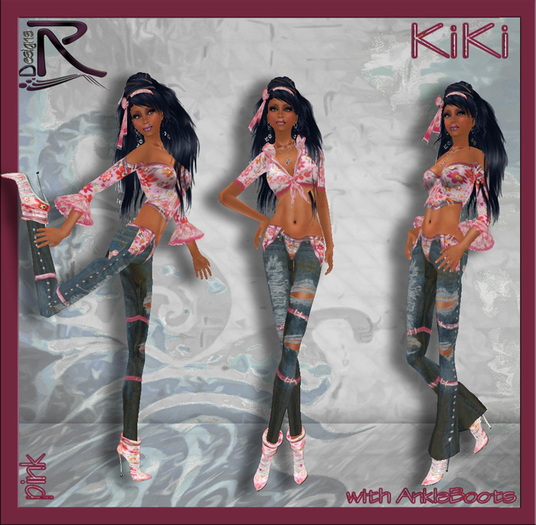 Kiki pink with Ankle Boots - Ronjas RDesignS Collection by Ronja Pera (Retail Box) 