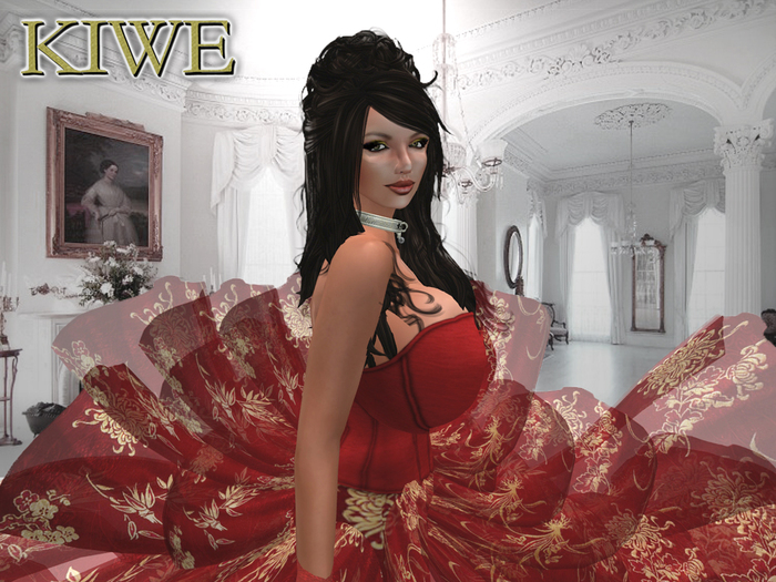 Kiwe Summer Dress I (red) for Prim B's