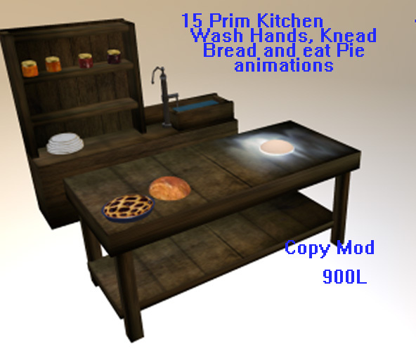 *BR KITCHEN 15prims/3 Anim2