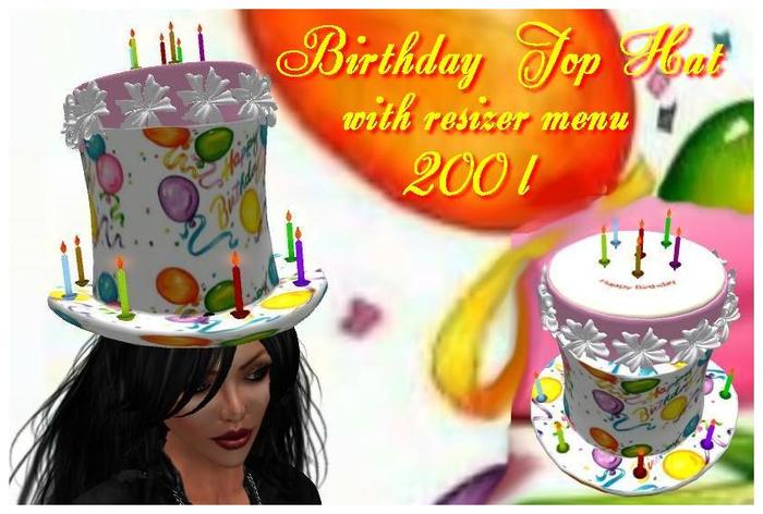 Birthday Top Hat
