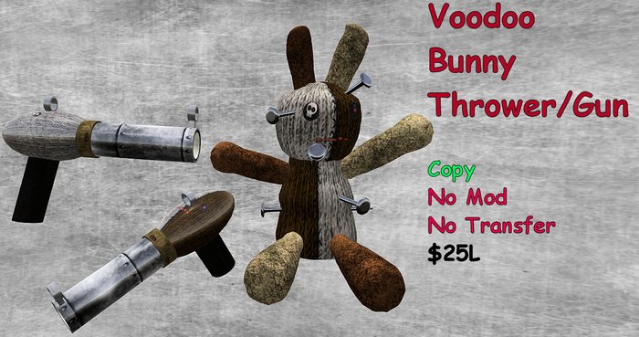 Voodoo Bunny Thrower Gun (Boxed)