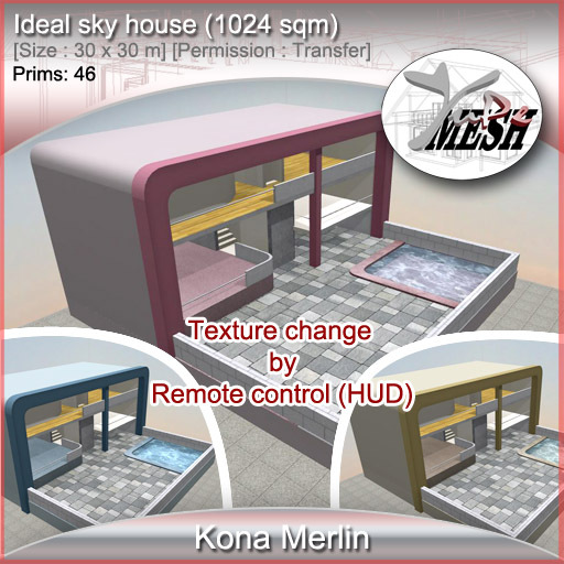 YuPe - Mesh : Ideal sky house (1024 sqm) BOX