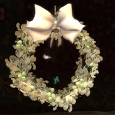 Flowering Dogwood Wreath with Butterflies & Berries