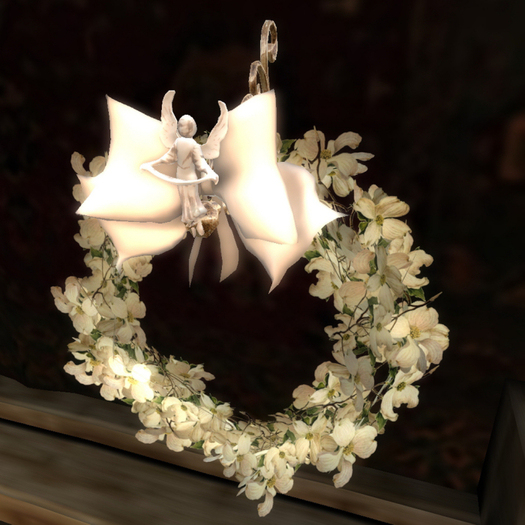 Seraph Flowering Dogwood Wreath (75% OFF SALE! WAS $185 -> NOW ONLY $45!)
