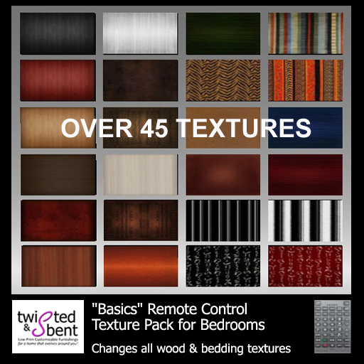 Texture Changing T&B Basics Bedroom Remote Control