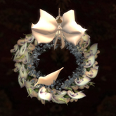 Calla Lily & Hydrangea Wreath with Dove (75% OFF SALE! WAS $185 -> NOW ONLY $45!)