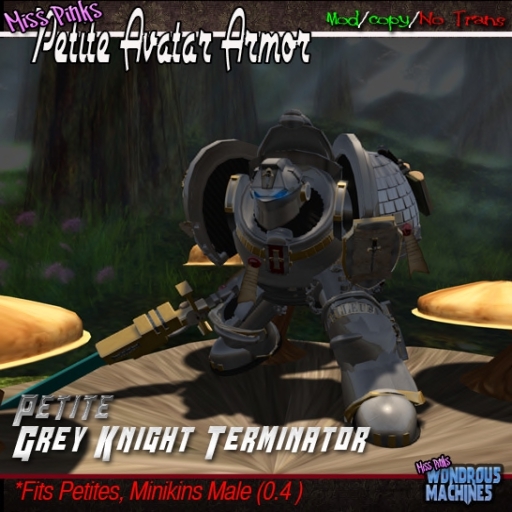Petite Grey Knight Terminator