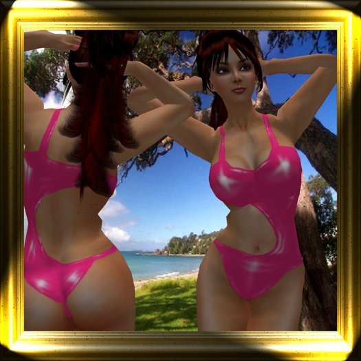 Kitty Swimsuit Pink