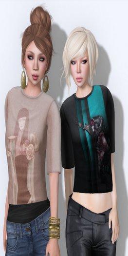 e! Inna TShirt (Fat Pack)