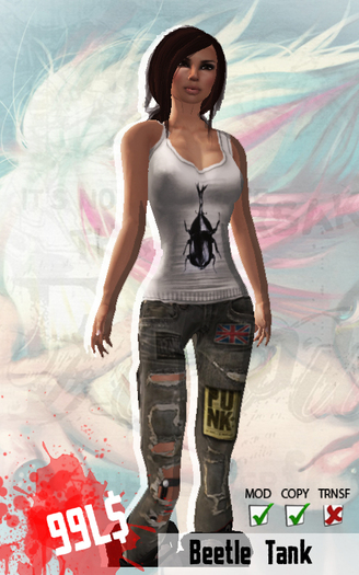 [VOID] Beetle Tank + Bonus (50% OFF SALE!)