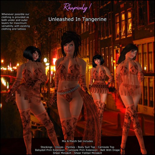 Rhapsody Unleashed In Tangerine