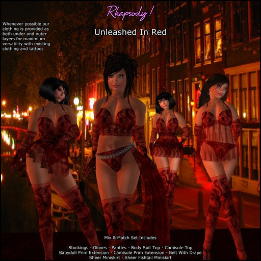 Rhapsody Unleashed In Red