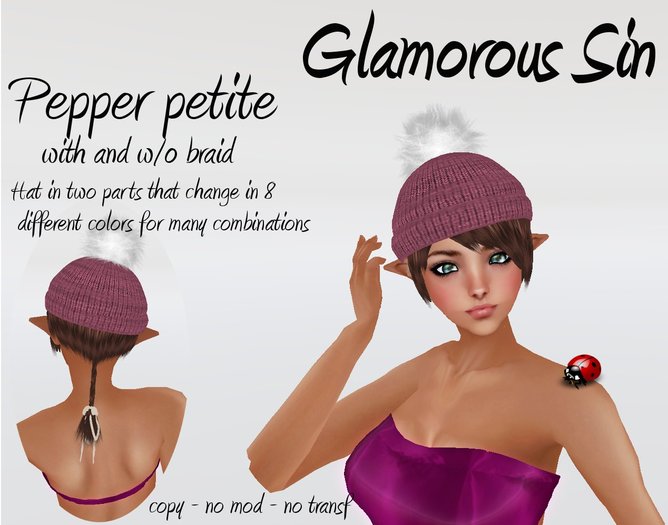 Glamorous Sin - Pepper petite - Reds