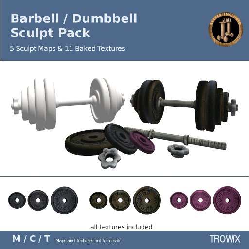 Trowix - Barbell / Dumbbell Sculpt Pack