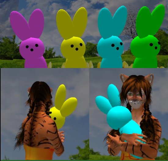 Huggable Peep (Green) boxed