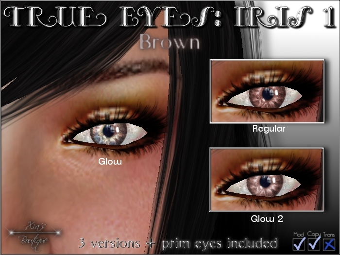 True Eyes Iris 1 Brown