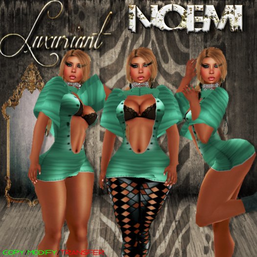 + [ l u x ] Noemi Dress. ( Mint )