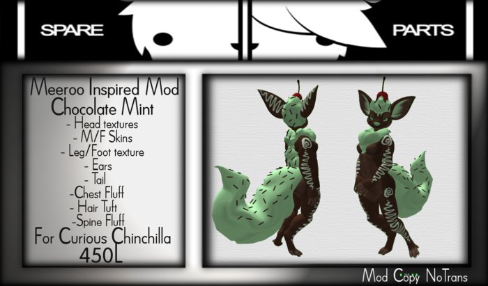 Meeroo inspired Chocolate Mint Cupcake Mod