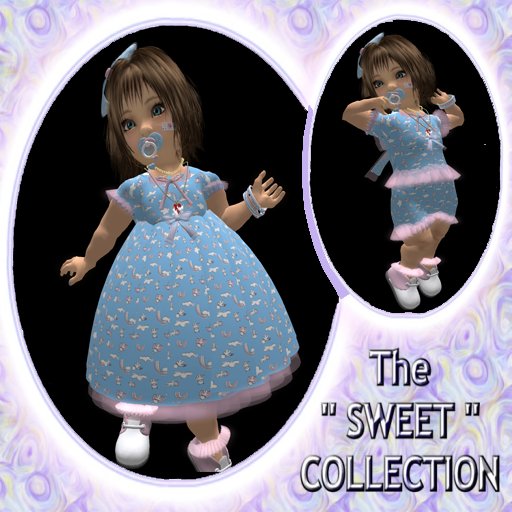 THE SWEET COLLECTION CLOUDY DAYS DRESS-SHORTS OUTFIT