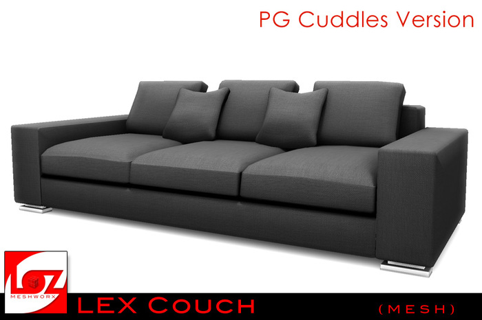 MESHWORX Lex Couch PG Cuddles (100% MESH)
