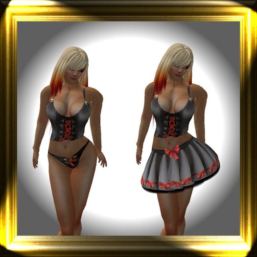Shamless Latex Dress Red