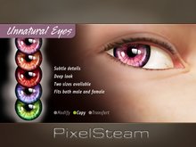 [PixelSteam] Unnatural Eyes