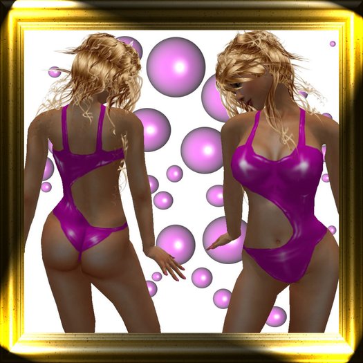 Kitty Swimsuit Purple