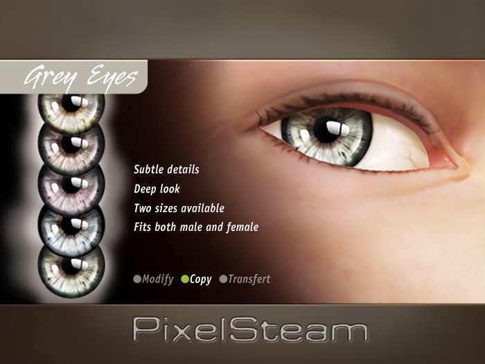 [PixelSteam] Grey Eyes