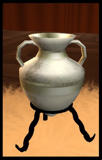 white and gold amphora (boxed)