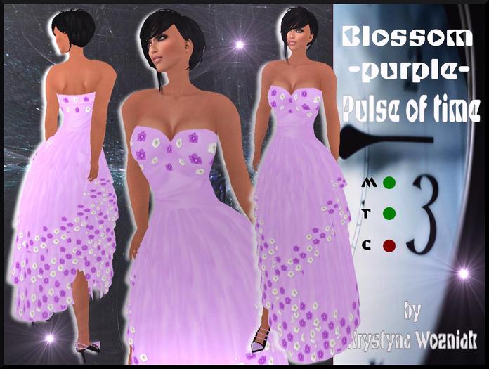 Pulse of time Blossom purple