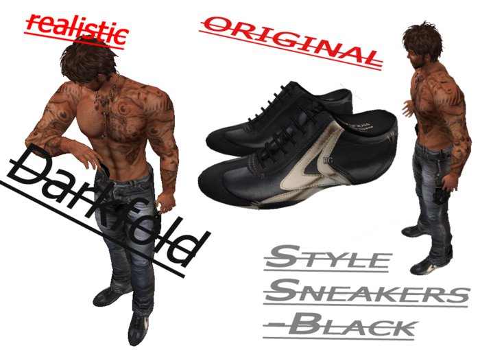 Style Sneakers -Black
