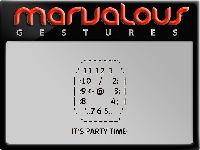 GESTURE - ITS PARTY TIME *