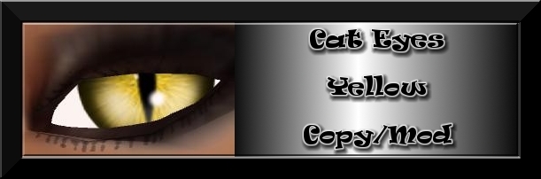 Cat Eyes - Yellow