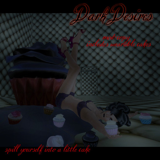 Dark Desires Cupcake