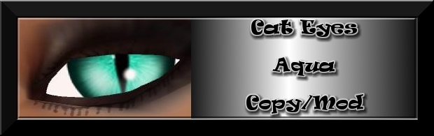Cat Eyes - Aqua