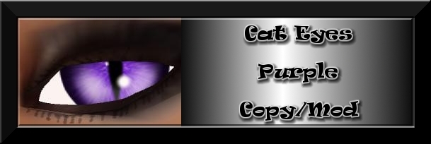 Cat Eyes - Purple