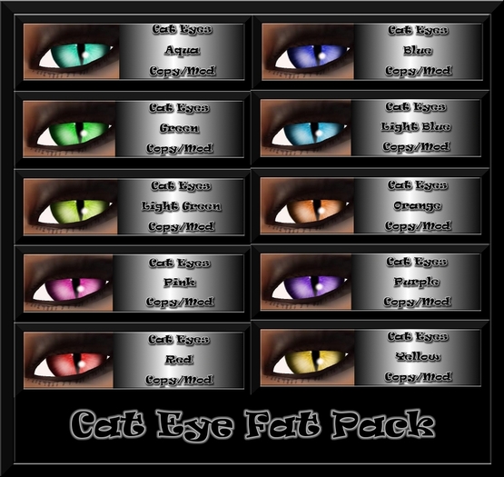 Cat Eyes Fat Pack