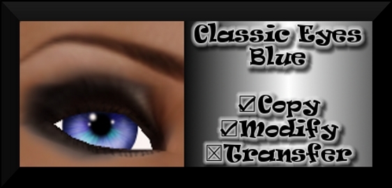 Classic Eyes - Blue