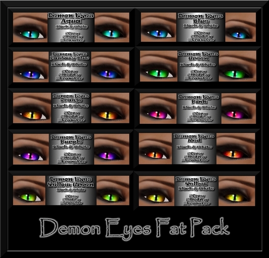 Demon Eyes Fat Pack
