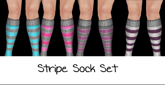 {RG} Mean Girls Stripe Sock Set