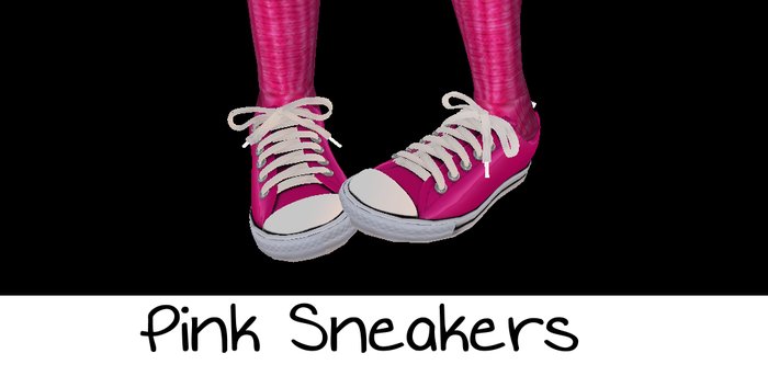 {RG} Mean Girls Pink Sneakers