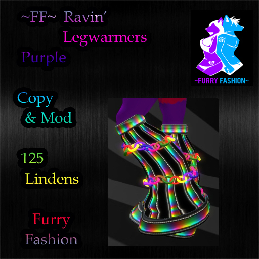 ~FF~ Ravin' Legwarmers Rainbow