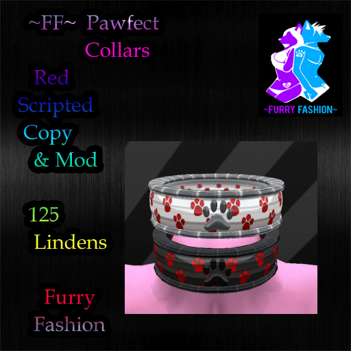 ~FF~ Pawfect Collars Red