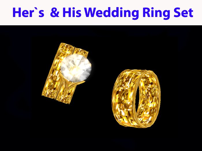 Celtic Gold Wedding Set Rings 2
