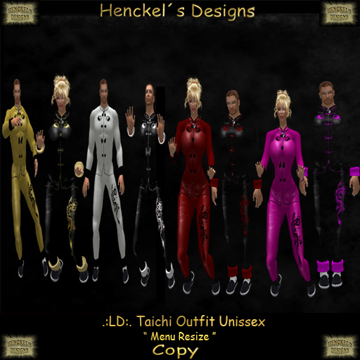 .:LD:. Taichi Unissex Outfit