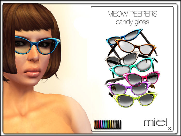 MIEL MEOW PEEPERS - candy gloss