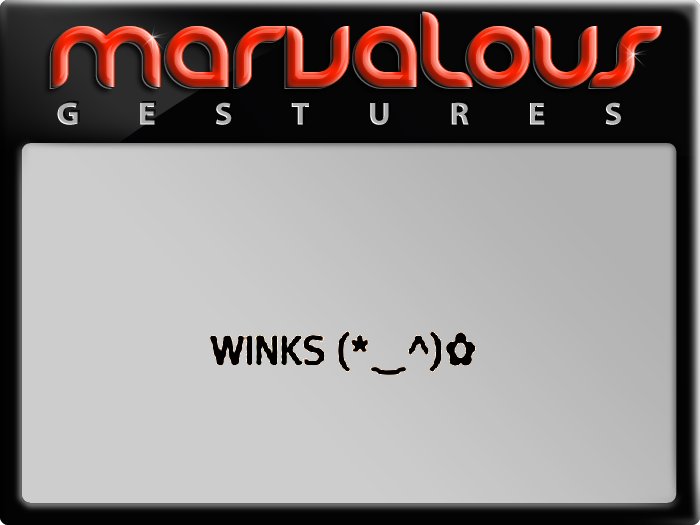 WINKS GESTURE
