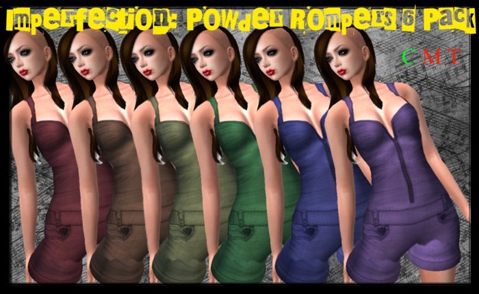 Rompers Powders Pack Of Six