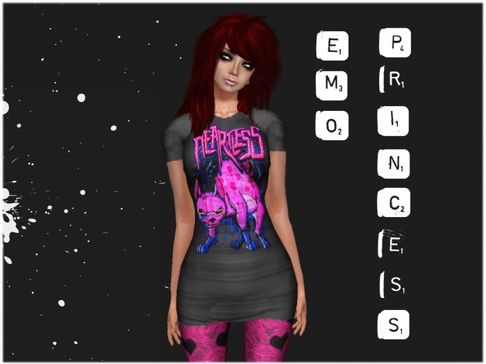 Heartless Mini Dress Black With 5 Leggings